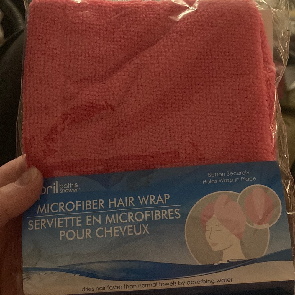 Microfiber hair wrap